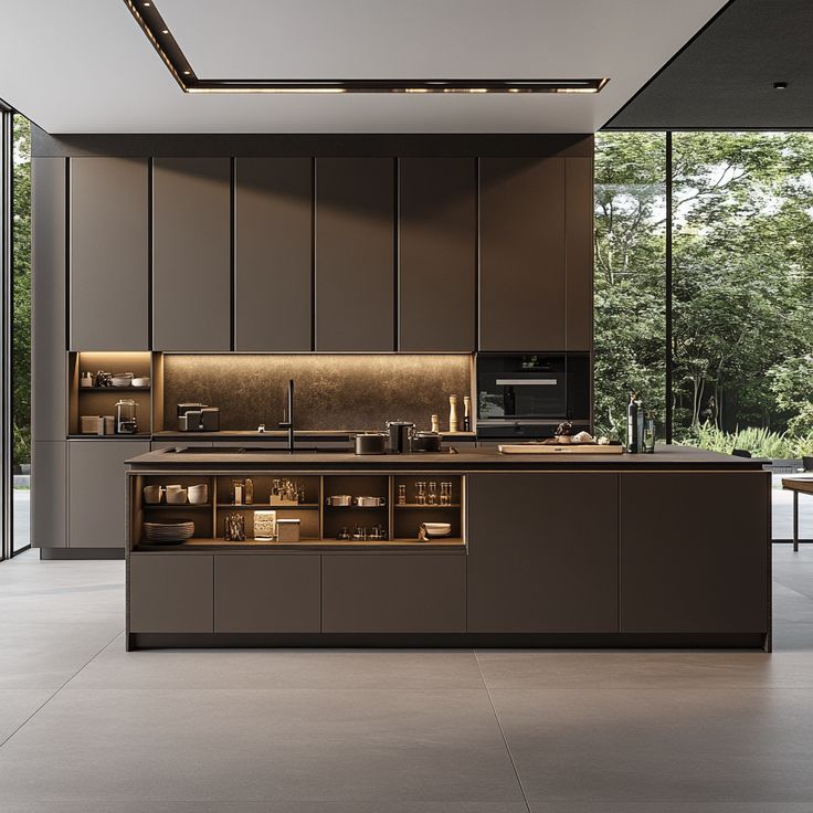 Kitchen cabinets